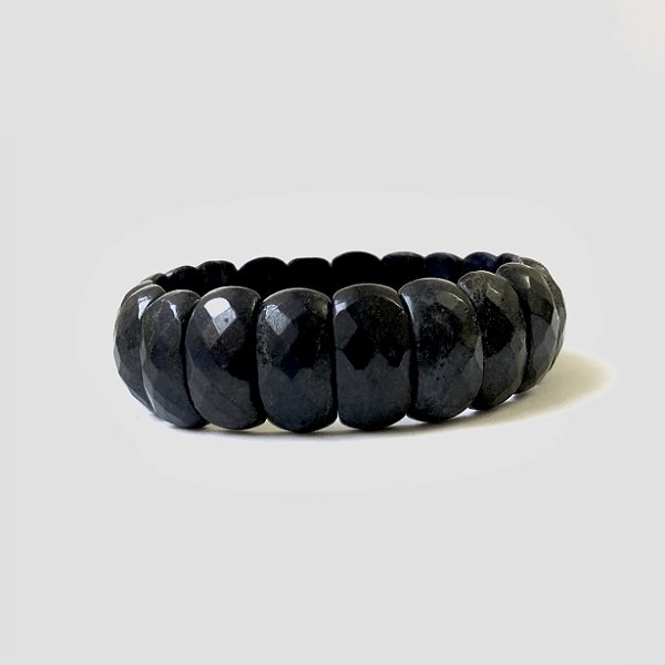 PULSEIRA ESPECIAL LAPIS LAZULI FACETADA