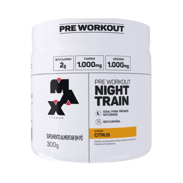Night Train Pote 300g Max Titanium - Citrus