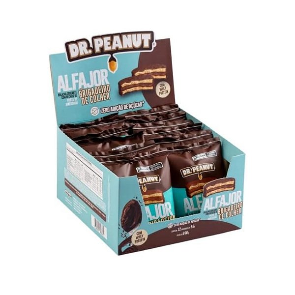 Foto de Alfajor 55g Display Com 12un Dr Peanut - Brigadeiro De Colher
