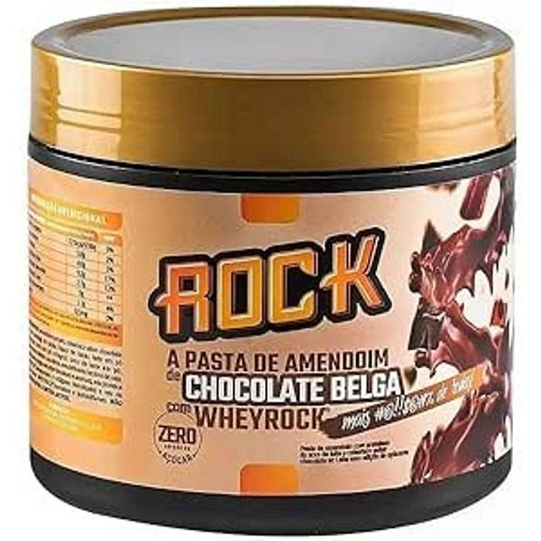 Foto de Pasta De Amendoim Belga 600G Rock