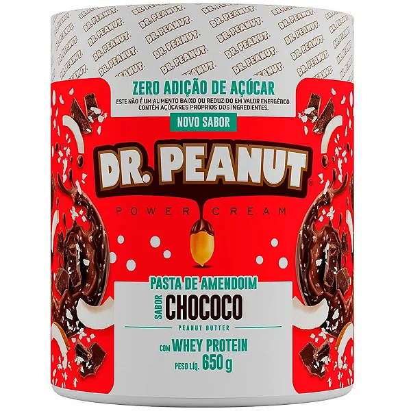 Pasta De Amendoim Chococo 600G Dr Peanut