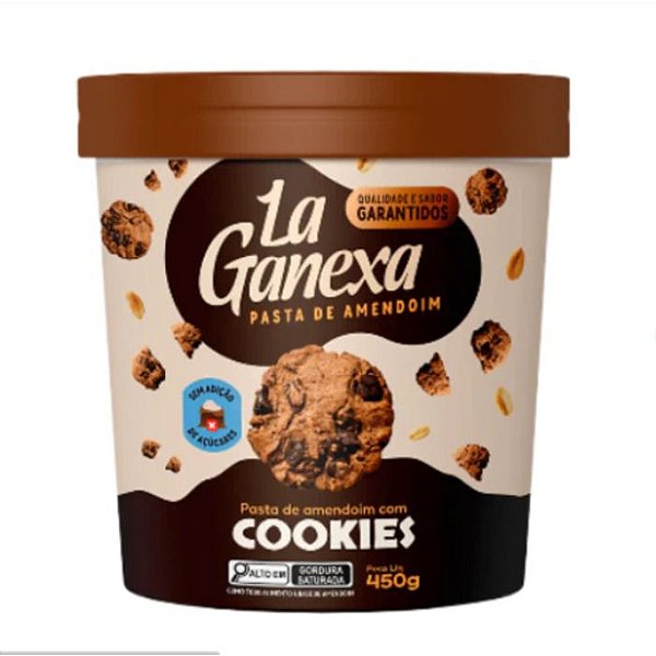 Foto de Pasta Amendoim 450g - La Ganexa - Cookies