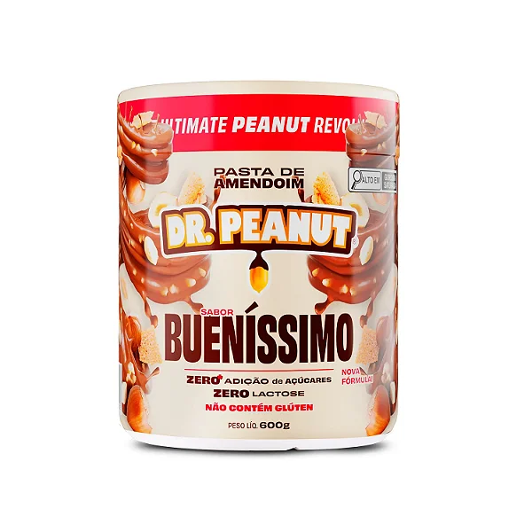 Foto de Pasta De  Amendoim 600g Dr Peanut - Buenissimo