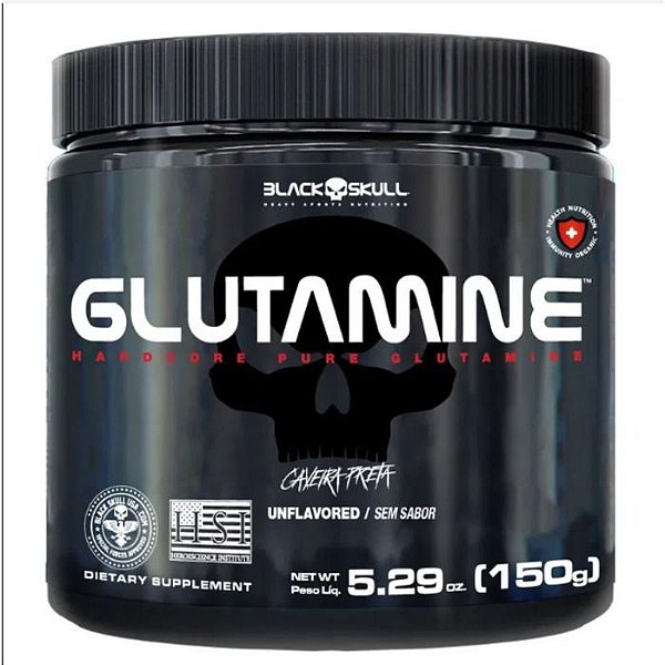 Glutamina Turbo Black Skull