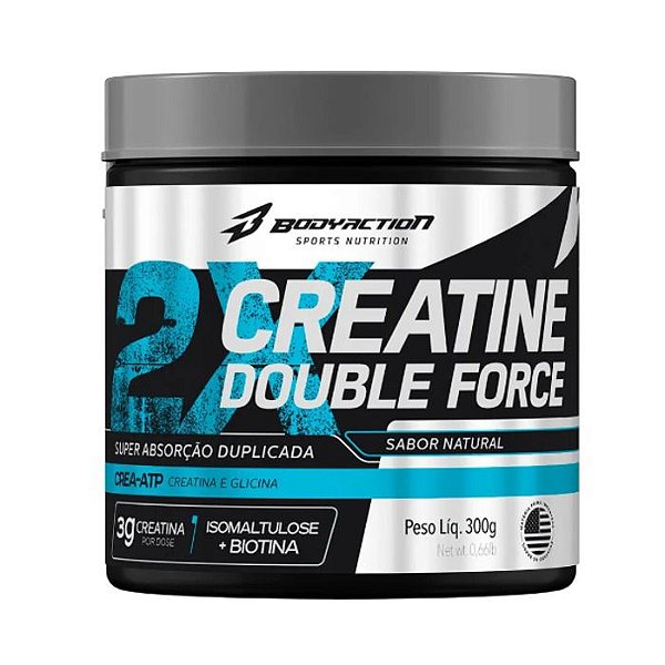 Foto de Creatina Double Force BodyAction - 300g