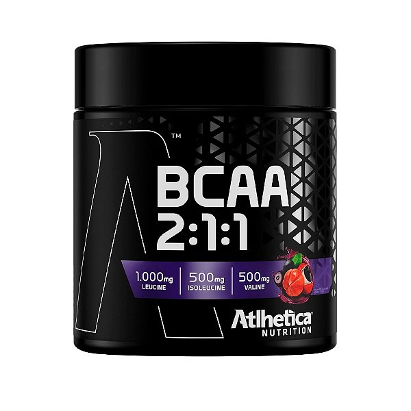 100% BCAA 2:1:1 Pote 210g Atlhetica Nutrition - Guaraná Com Açaí