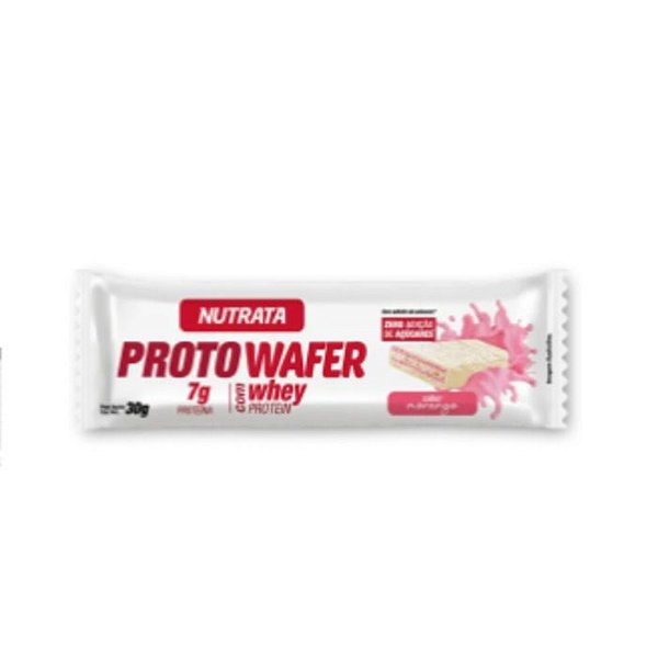 Protobar Wafer Morango 30G Nutrata