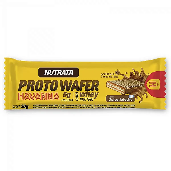 Proto Wafer 30g Doce De Leite Havanna Nutrata