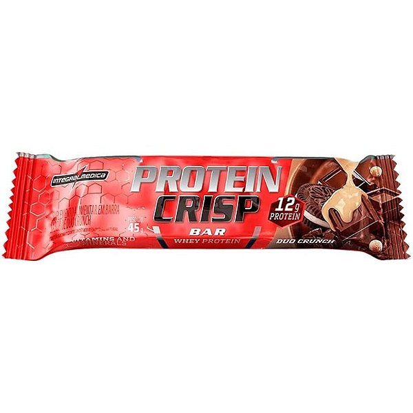 Crisp Bar Duo Crunch 45 Gr Integralmédica