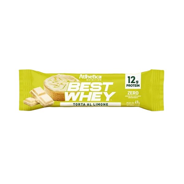 Best Whey Bar 49g Torta Al Limone Atlhetica Nutrition