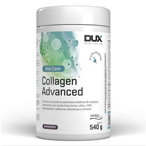 Foto de Collagen Advanced Pote 540g Dux Nutrition - Darkberries
