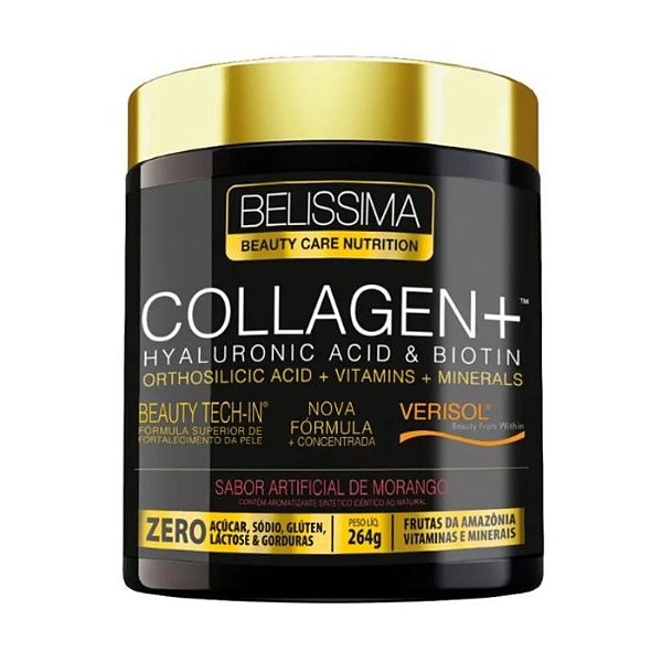 Foto de Collagen Plus 264g Belissima - Morango
