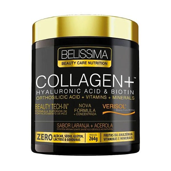 Collagen Plus 264g Belissima - Laranja Com Acerola