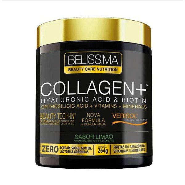 Collagen Plus 264g Belissima - Limão