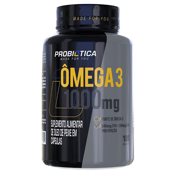 Ômega 3 Pro Pote 100 Caps Probiotica