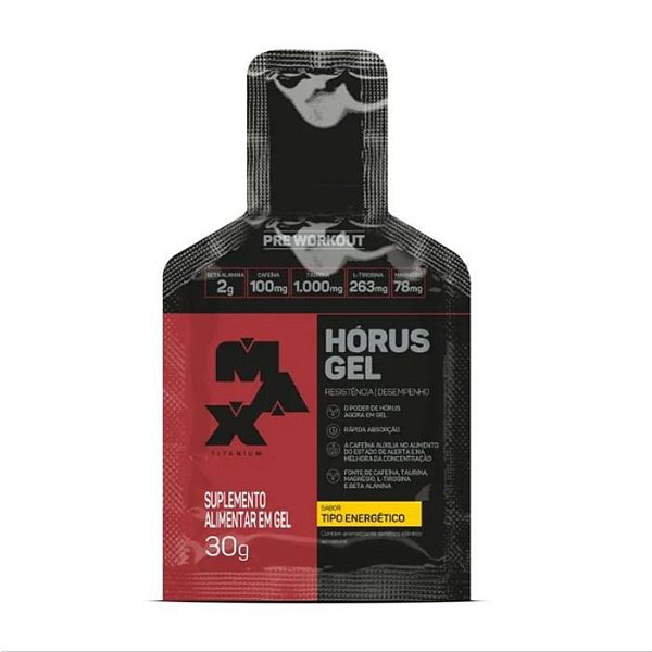 Foto de Horus Gel Sache 30g Energético Max Titanium