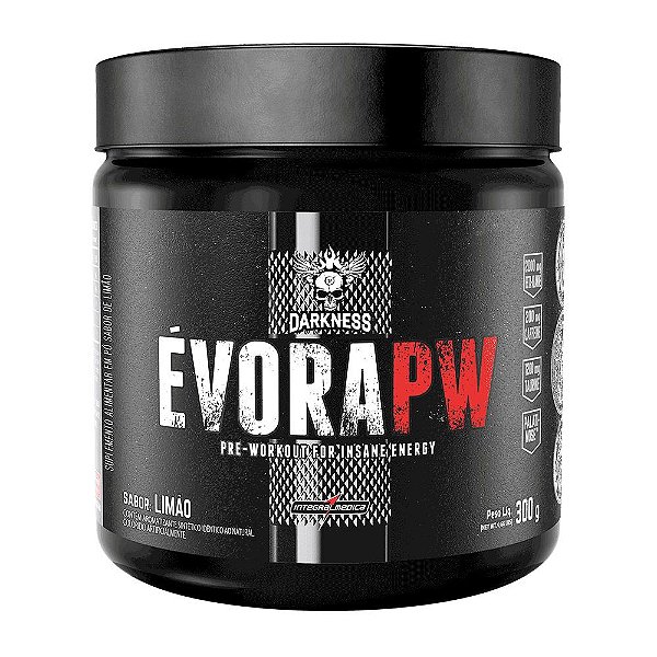 Pré Treino Evora Pw 300g Darkness - Limão