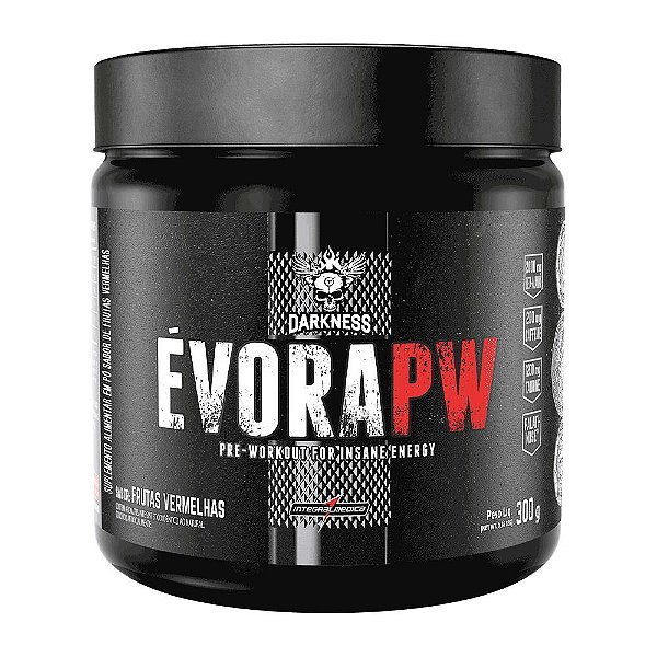 Pré Treino Evora Pw 300g Darkness - Frutas Vermelhas