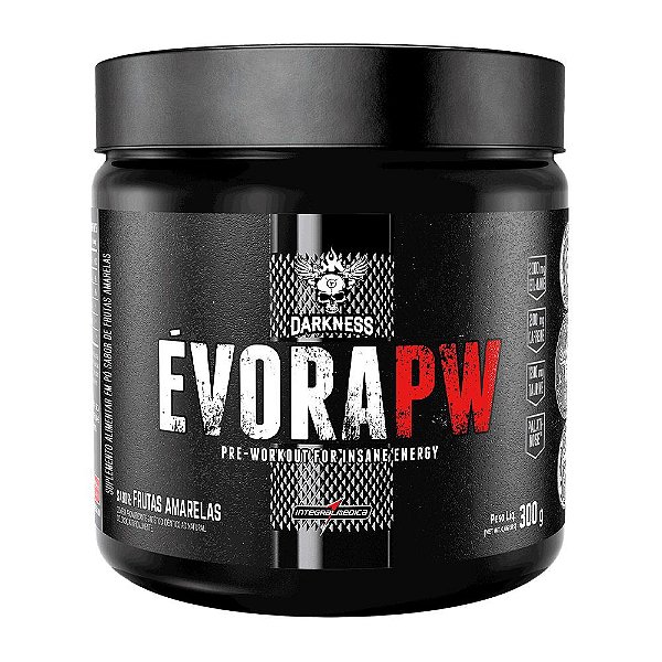 Pré Treino Evora Pw 300g Darkness - Frutas Amarelas