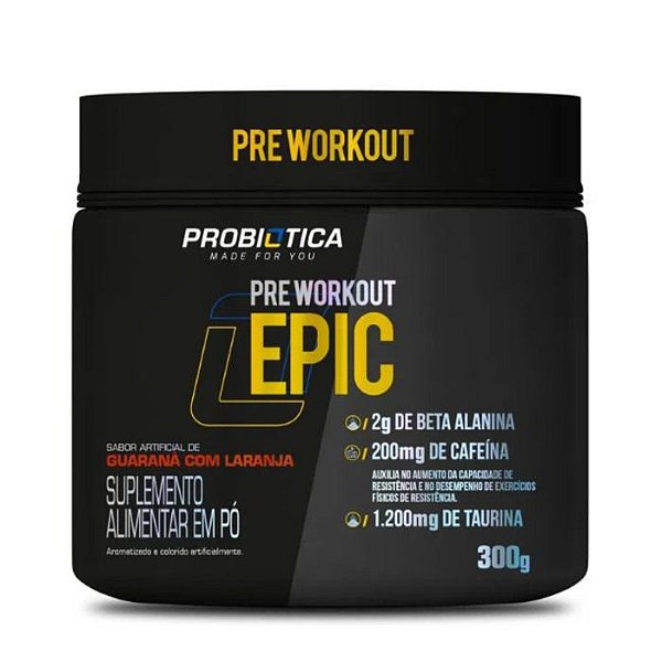 Epic Pote 300g Probiotica - Guaraná Com Laranja