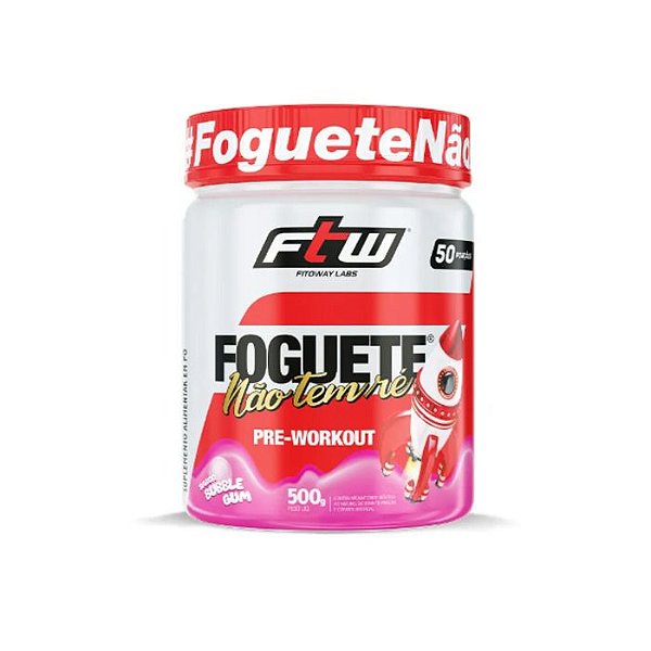 Foguete Não Tem Ré 500G Bublle Gum Ftw