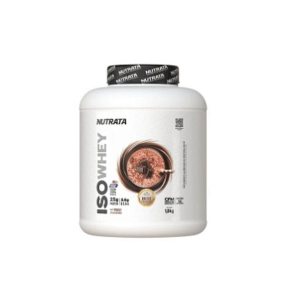 Iso Whey Pote 1.8kg Nutrata - Chocolate