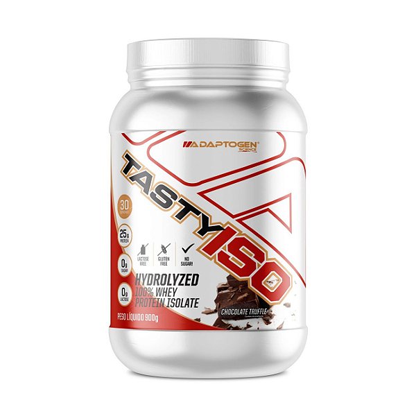 Foto de Tasty Iso Pote 900g Adaptogen - Chocolate Truffle