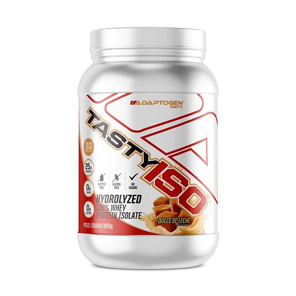Tasty Iso Pote 900g Adaptogen - Dulce de Leche