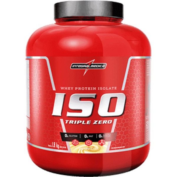 Iso Triple Zero Pote 1.8kg Integralmedica - Baunilha
