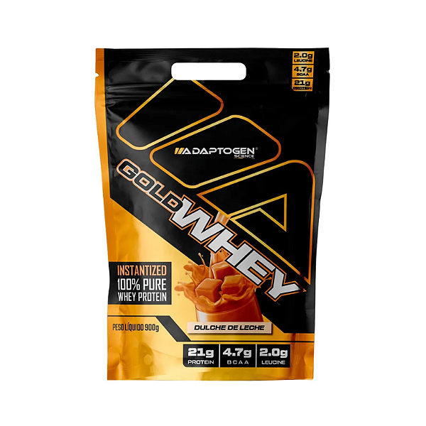 Foto de Gold Whey 900g Refil Adaptogen - Doce De Leite
