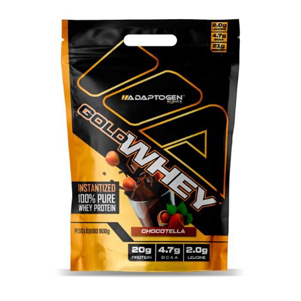 Foto de Gold Whey 900g Refil Adaptogen - Chocotella