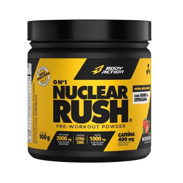 Nuclear Rush 100g BodyAction - Abacaxi