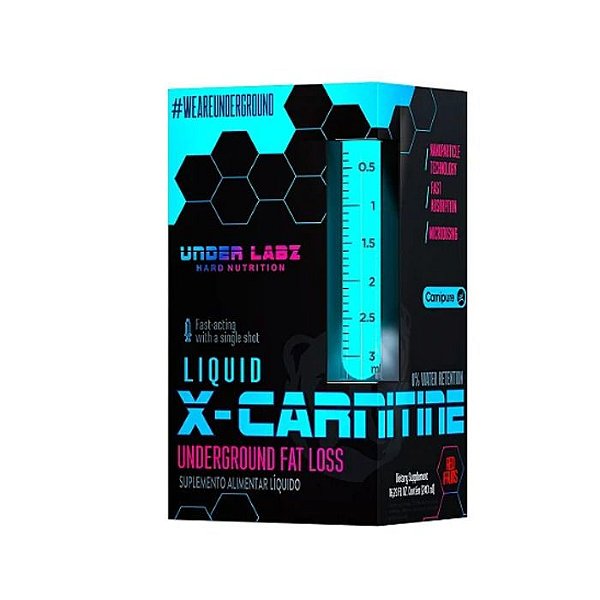 X-Carnitine 480ml Under Labz - Red Fruits