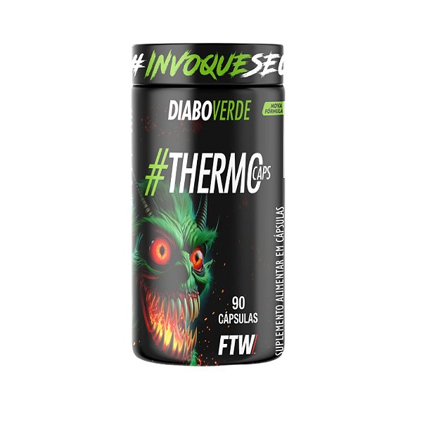 Thermo Caps Diabo Verde Ftw - 90 Capsulas