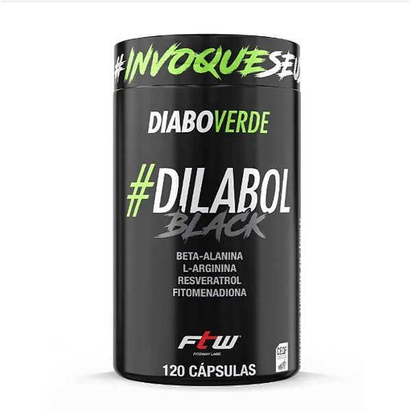 Diabo Verde #Dilabol Black 120 Caps Ftw