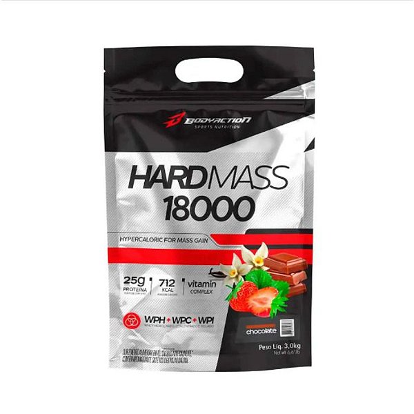 Foto de Hard Mass 1800 3kg BodyAction - Chocolate
