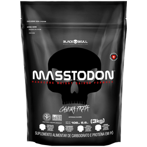 Foto de Hipercalórico Masstodon Refil 3kg Black Skull - BANANA