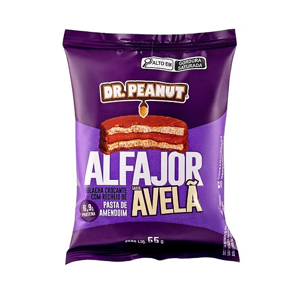 Foto de Alfajor 55g Avelã Dr Peanut