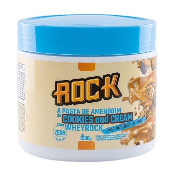 Pasta De Amendoim Cookies 600G Rock