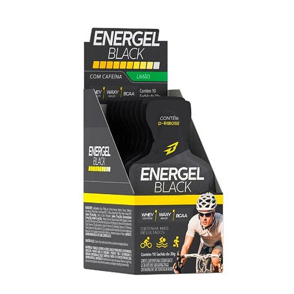 Energel Black Sache 30g Display Com 10un BodyAction - Limonada