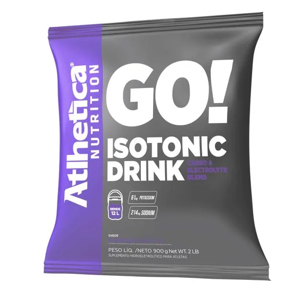 Go Isotonic Drink 900g Atlhetica Nutrition - Guaraná com Açai