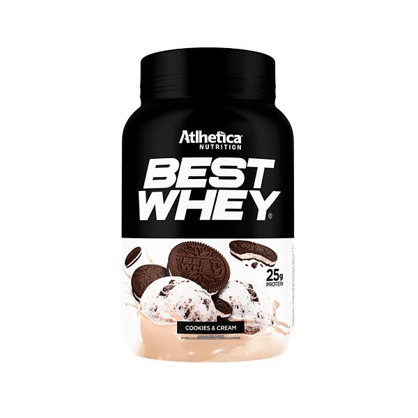 Best Whey Pote 900g Atlhetica Nutrition - Cookies & Cream