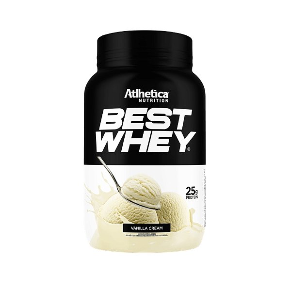 Best Whey Pote 900g Atlhetica Nutrition - Vanilla Cream