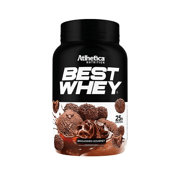 Best Whey Pote 900g Atlhetica Nutrition - Brigadeiro Gourmet