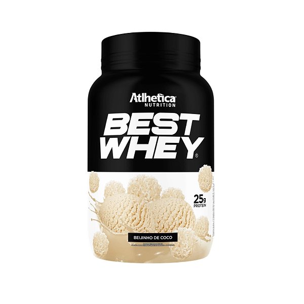 Best Whey Pote 900g Atlhetica Nutrition - Beijinho de Coco