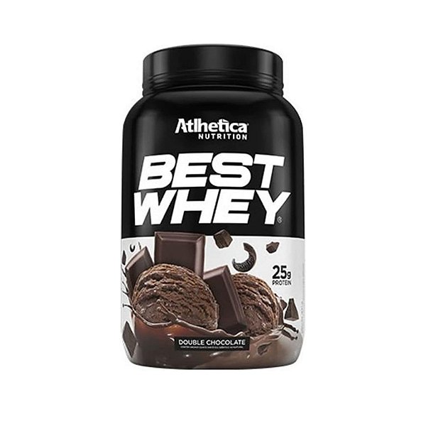 Best Whey Pote 900g Atlhetica Nutrition - Double Chocolate
