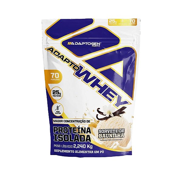 Adapto Whey Refil 2268g Adaptogen - Vanilla Cream