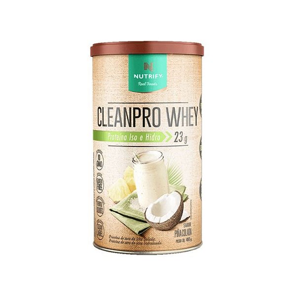 Foto de Whey CleanPro 450g Nutrify - Pina Colada