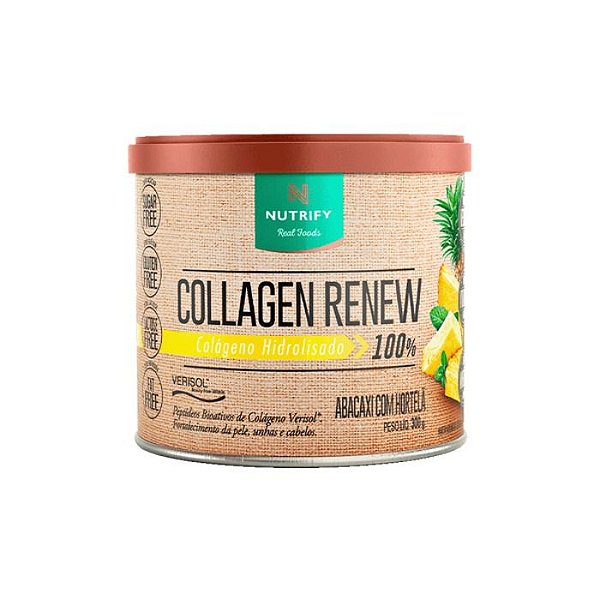 Collagen Renew 300g Nutrify - Abacaxi Com Hortelã