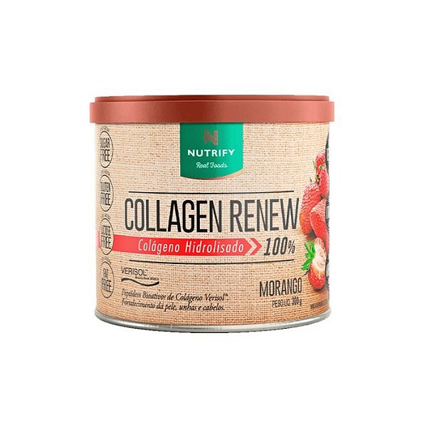 Foto de Collagen Renew 300g Nutrify - Morango